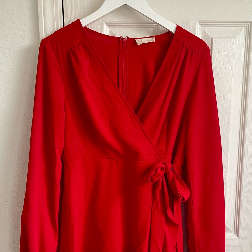 Red Midi Dress Altard State